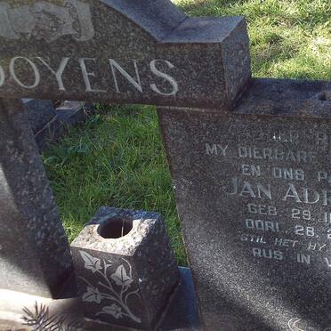 BOOYENS Jan Adriaan 1941-1978