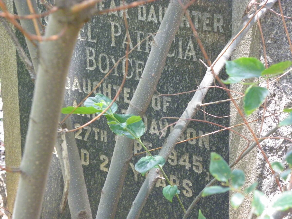 BOYCE Isobel Patricia nee DAVISON -1945