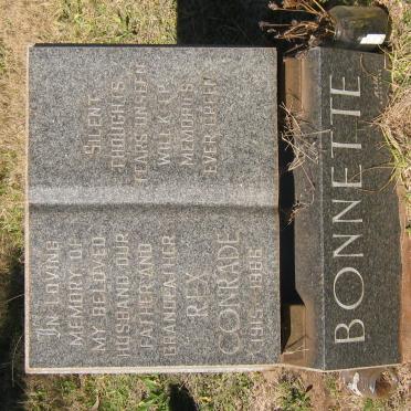 BONNETTE Rex Conrade 1915-1966
