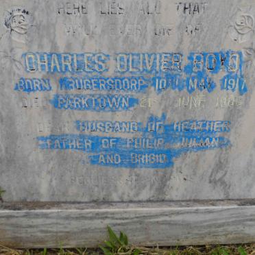 BOYD Charles Olivier 1917-1986