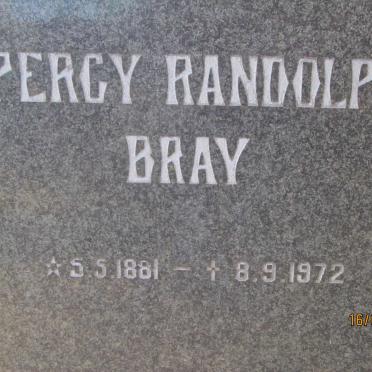 BRAY Percy Randolph 1881-1972
