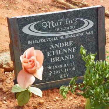 BRAND Andre Etienne 1988-2013