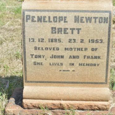 BRETT Penelope Newton 1885-1953