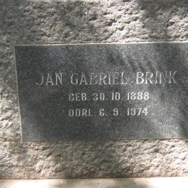 BRINK Jan Gabriel 1888-1974