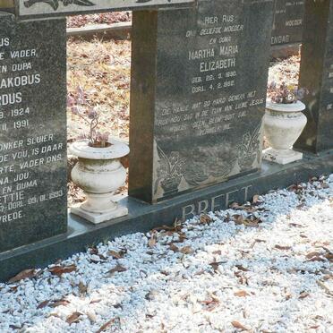 BREET Frans Jacobus 1887-1960 &amp; Martha Maria Elizabeth 1890-1962