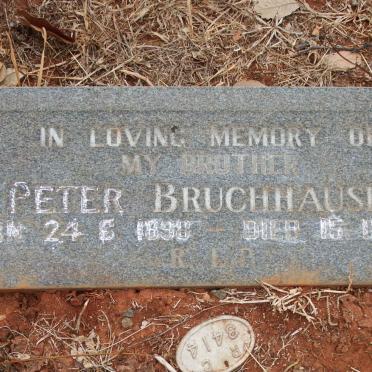 BRUCHHAUSEN Peter 1898-1960