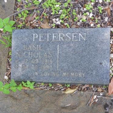 PETERSEN Basil Nicholas 1916-1990