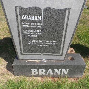 BRANN Graham 1924-1996
