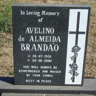 BRANDÃO Avelino de Almeida 1926-2006