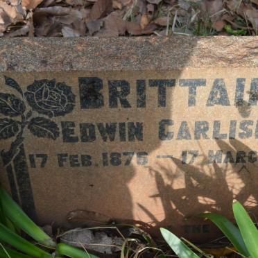 BRITTAIN Edwin Carlisle 1876-1956
