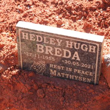 BREDA Hedley Hugh 1955-2021