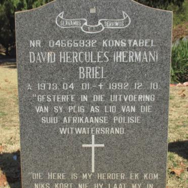 BRIEL David Hercules 1973-1992