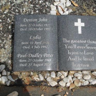BRUYNS John Peter 1892-1959 &amp; Veronica Josephine 1895-1976