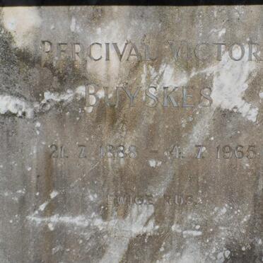 BUΫSKES Percival Victor 1888-1965 &amp; Sarah Helena Violet 1886-1970