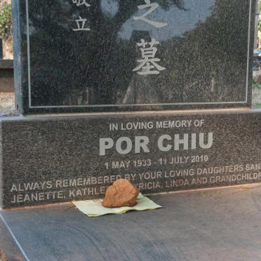 CHIU Por 1933-2010 