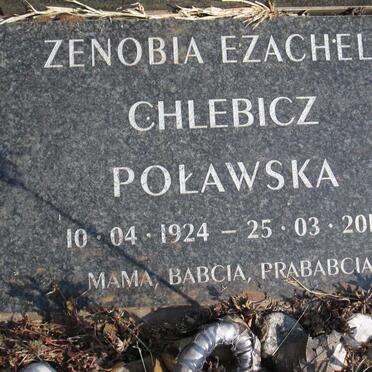 CHLEBICZ Mieczyslaw 1922-1984 &amp; Zenobia Ezachela Polawska 1924-2017