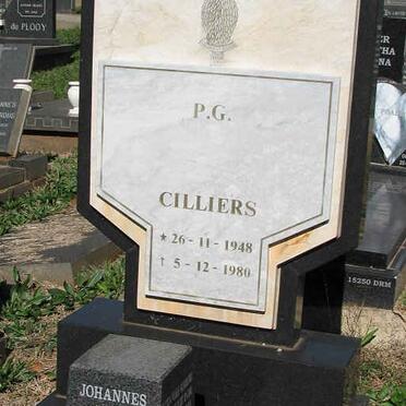 CILLIERS Johannes Adolf Petrus 1922-2003 :: CILLIERS P.G. 1948-1980