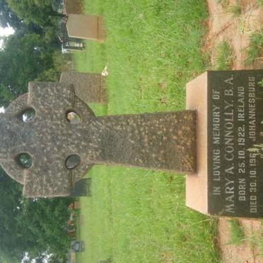 CONNOLLY Mary A. 1922-1965