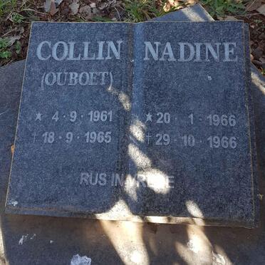 COX Collin 1961-1965 :: COX Nadine 1966-1966