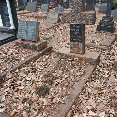 COX Mary Marjorie 1897-1961