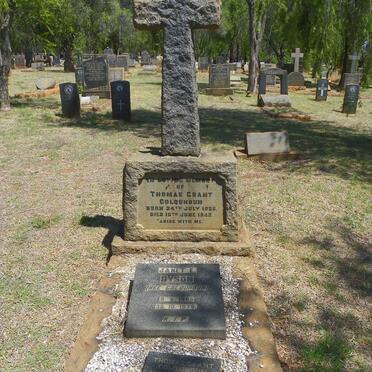 COLQUHOUN Thomas Grant 1856-1942 :: DYSON Janet E. nee COLQUHOUN 1885-1975 :: COLQUHOUN Thomas Grant -1983