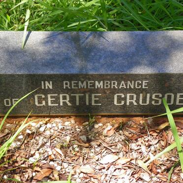 CRUSOE Gertie