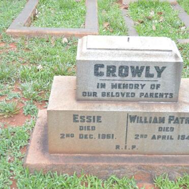 CROWLEY William Patrick -1949 &amp; Essie -1951