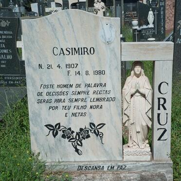 CRUZ Casimiro 1907-1980