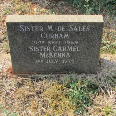 CURHAM M. De Sales -1969 :: McKENNA Carmel -1975