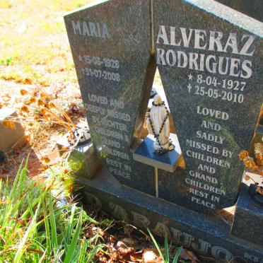 D'ARAUJO Alveraz Rodrigues 1927-2010 &amp; Maria 1928-2008