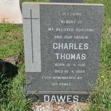 DAWES Charles Thomas 1951-1983