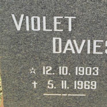 DAVIES Violet 1903-1969