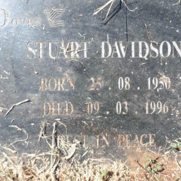 DAVIDSON Stuart 1950-1996