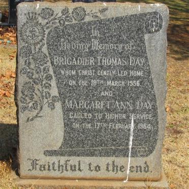 DAY Thomas -1956 &amp; Margaret Ann -1964