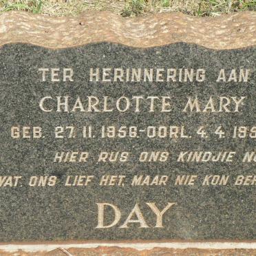 DAY Charlotte Mary 1956-1957