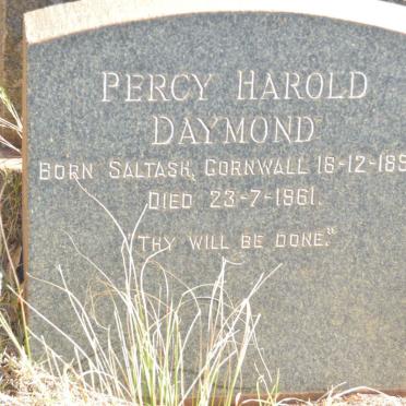 DAYMOND Percy Harold 1897-1961