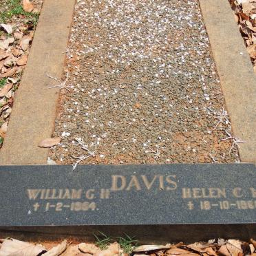 DAVIS William G.H. -1954 &amp; Helen C.M. -1966