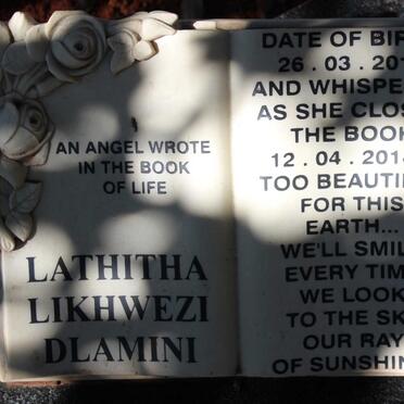 DLAMINI Lathitha Likhwezi 2014-2014