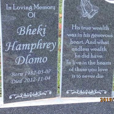 DLOMO Bheki Hamphrey 1982-2012