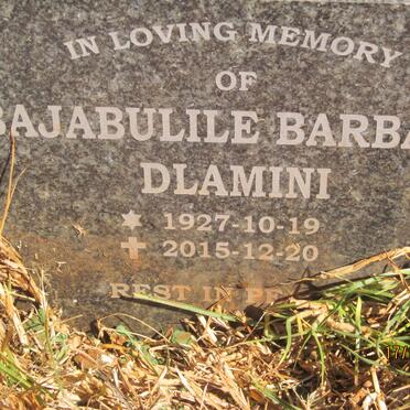 DLAMINI Bajabulile Barbara 1927-2015