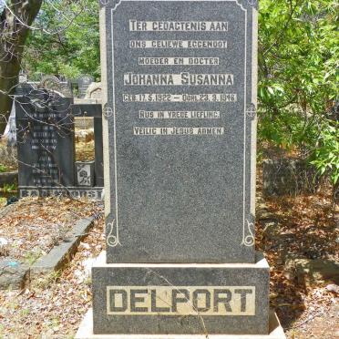 DELPORT Johanna Susanna 1922-1946