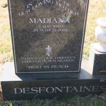 DESFONTAINES Madiana 1940-2002