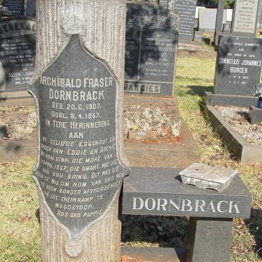 DORNBRACK Archibald Fraser 1907-1957