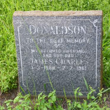 DONALDSON James Charles 188?-1961