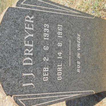 DREYER J.J. 1933-1961