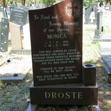 DROSTE Monica 1919-1992