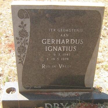 DRY Gerhardus Ignatius 1947-1978