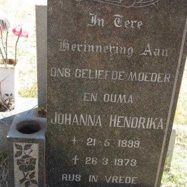 DUMAS Johanna Hendrika 1899-1973