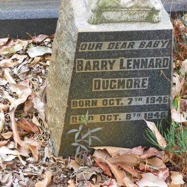 DUGMORE Barry Lennard 1946-1946