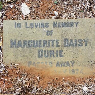 DURIE Marguerite Daisy -1974